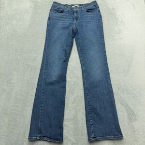 Levi's Jeans Womens 4 Blue Classic Bootcut Mid Rise Denim Pants Flare Leg